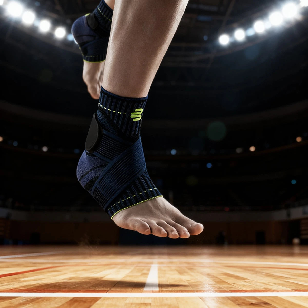 Orthèse de cheville Bauerfeind – stabilisation et prévention entorse pour sportif