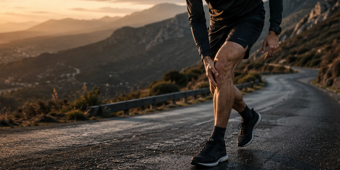 Coureur avec douleur au genou en course à pied — syndrome rotulien et bandelette ilio-tibiale — Continum Sport