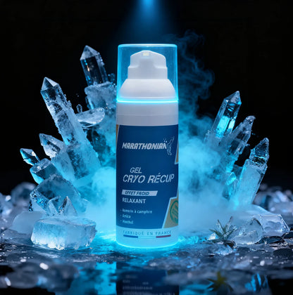 Gel Cryo Récup Marathonian — Froid immédiat, inflammation réduite après l'effort