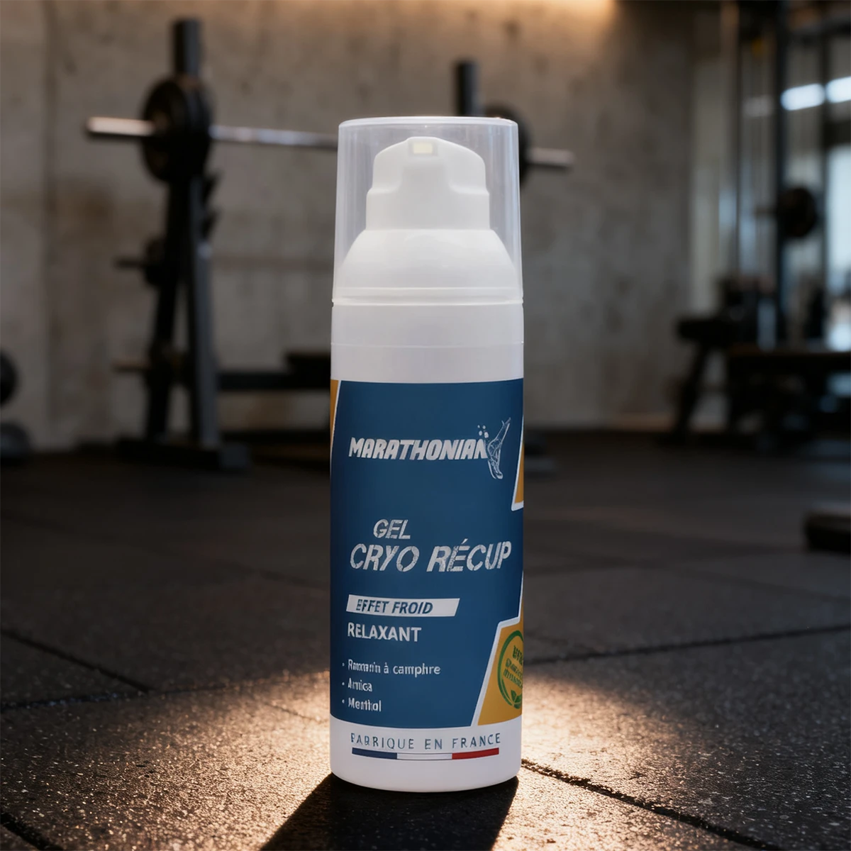 Gel Cryo Récup Marathonian — Froid immédiat, inflammation réduite après l'effort