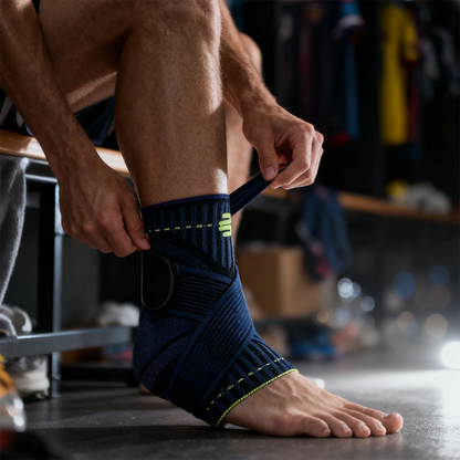 Orthèse de cheville Bauerfeind – stabilisation et prévention entorse pour sportif
