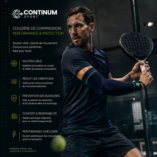 Pack Bras Compression — Continuez malgré l'épicondylite